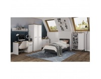 TV stolík Velis 2D1S/170 - biela / dub evoke