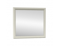 Zrkadlo na stenu Vendy W-21 - kasmír krémová / dub