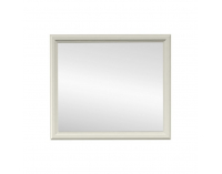 Zrkadlo na stenu Vendy W-21 - kasmír krémová / dub