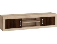 TV stolík Verin VRN-05 - sonoma svetlá / sonoma tmavá