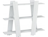 Regál Via VIA-03 - craft biely