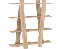 Regál Via VIA-05 - sonoma svetlá