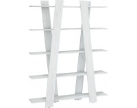 Regál Via VIA-07 - craft biely