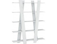 Regál Via VIA-07 - craft biely