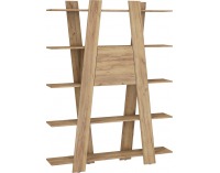 Regál Via VIA-08 - craft zlatý