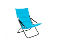 Plážové lehátko Vicare - modrá