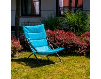 Plážové lehátko Vicare - modrá
