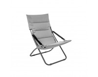 Plážové lehátko Vicare - sivá