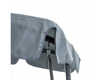 Záhradná hojdačka Victoria - antracit / sivá