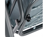 Záhradná hojdačka Victoria - antracit / sivá