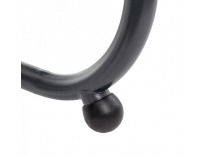 Záhradná hojdačka Victoria - antracit / sivá