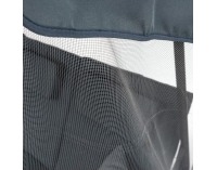 Záhradná hojdačka Victoria - antracit / sivá