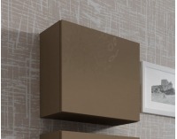 Skrinka na stenu Vigo 50 - latte / latte lesk