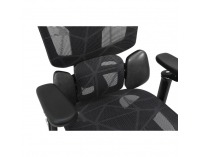 Kancelárske kreslo Vilmer - tmavosivá / čierna