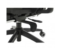 Kancelárske kreslo Vilmer - tmavosivá / čierna