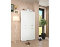 Botníková skriňa / regál Vilot - biela