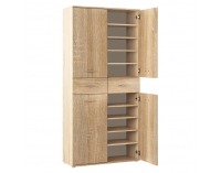 Botníková skriňa / regál Vilot - dub sonoma