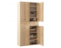Botníková skriňa / regál Vilot - dub sonoma