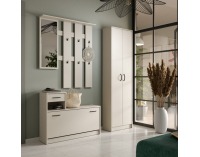 Dvojdverová policová skriňa Vira Mecki New - kašmír