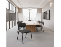 Konferenčná stolička Visitor - sivá