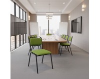 Konferenčná stolička Visitor - zelená