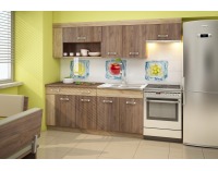 Kuchyňa Viza Plus - craft zlatý / craft tobaco