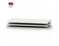 Police do skrine (3 ks) Ria VVS-003-00 98,4x49,5 cm - biela