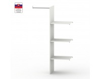 Priečka do šatníkovej skrine Ria VVS-004-00 - biela