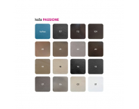 Kožená sedacia súprava Roma 3N+1+1 - drevo D3 / hnedá (S42)