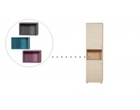 Policová skriňa Blog SFK.W2D - dub ferrara