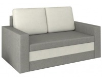 Rozkladacia pohovka s úložným priestorom Wilo - sivá / svetlosivá