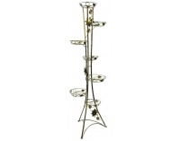 Stojan na kvety KWK-700 - zlato-bronzová