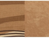 Rozkladacia pohovka s úložným priestorom Zico - vlny béžové / suedine béžový