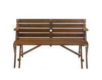 Záhradný stôl / lavička Zagir - hnedá