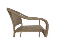 Záhradná stolička Binga - hnedá