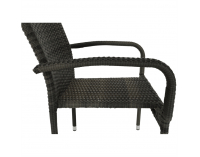 Záhradná stolička Vipana - sivá