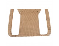 Záhradná stolička Vipana - svetlohnedá