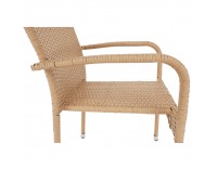 Záhradná stolička Vipana - svetlohnedá