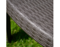 Záhradné stohovateľné kreslo Zama - hnedá 