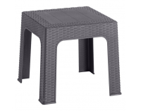 Záhradný stohovateľný stolík Zama - sivá