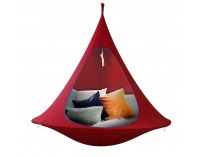 Závesné hojdacie kreslo Klorin - červená