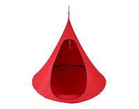 Závesné hojdacie kreslo Klorin - červená