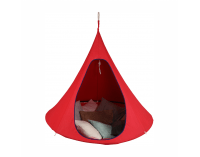 Závesné hojdacie kreslo Klorin - červená