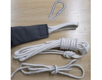 Závesné hojdacie kreslo Klorin New Big Size 180x180 cm - červená