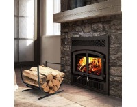 Kôš na drevo Zenra - čierna