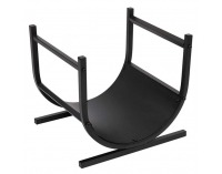 Kôš na drevo Zenra - čierna