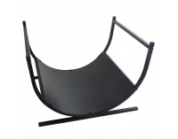 Kôš na drevo Zenra - čierna