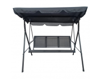 Záhradná hojdačka Zera - sivá