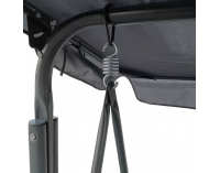 Záhradná hojdačka Zera - sivá