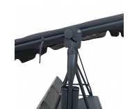 Záhradná hojdačka Zera - sivá